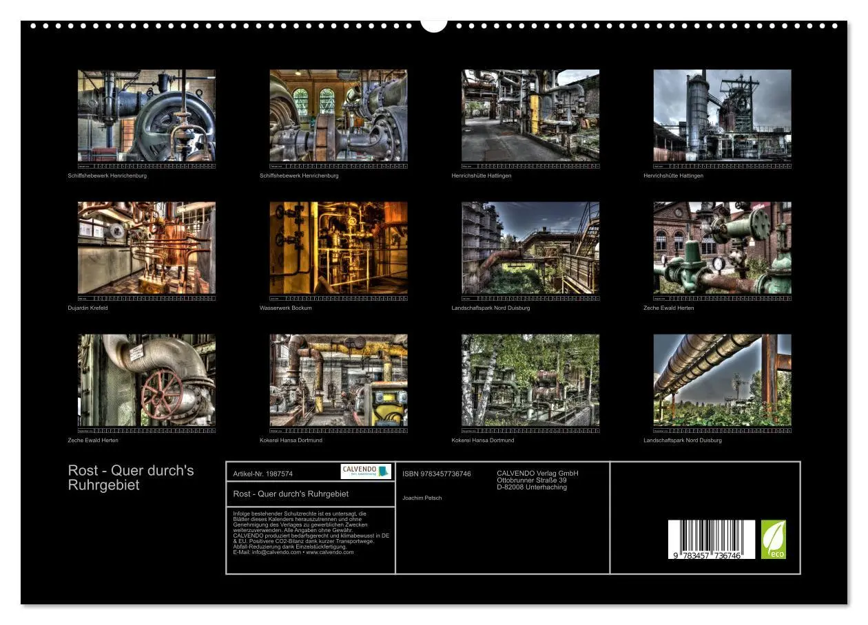 Bild: 9783457736746 | Rost - Quer durch's Ruhrgebiet (Wandkalender 2026 DIN A2 quer),...