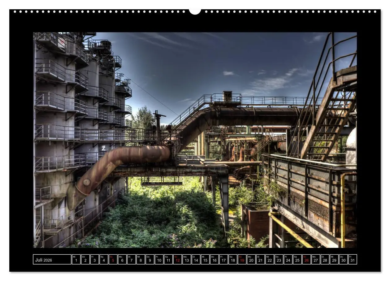 Bild: 9783457736746 | Rost - Quer durch's Ruhrgebiet (Wandkalender 2026 DIN A2 quer),...