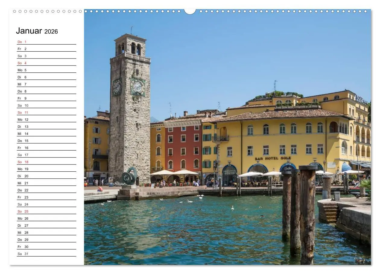Bild: 9783457976746 | WUNDERBARER GARDASEE Riva del Garda und Torbole (hochwertiger...