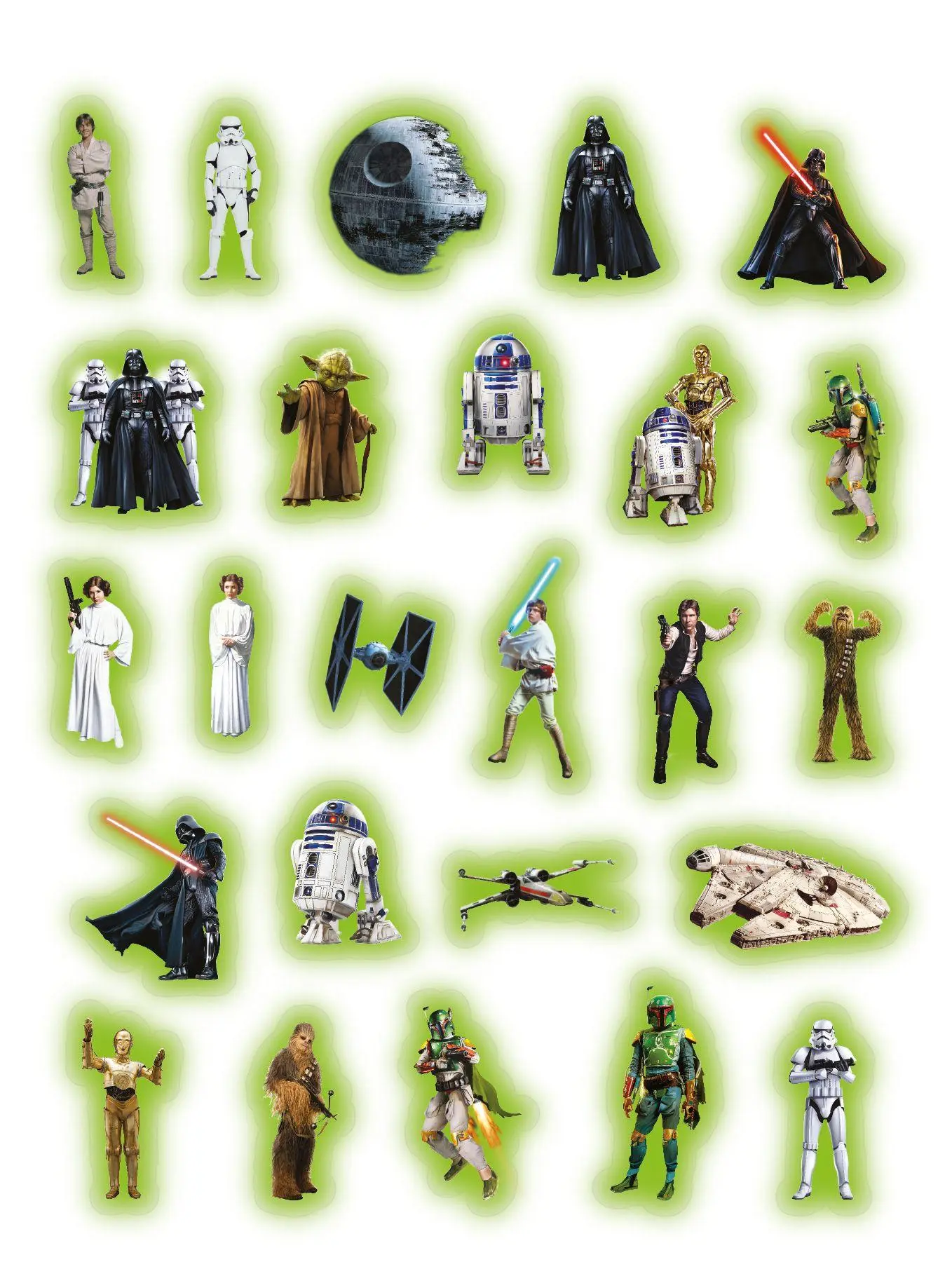 Bild: 9783833246746 | Disney Star Wars: Der große Glow-in-the-Dark-Stickerspaß: Stickern...