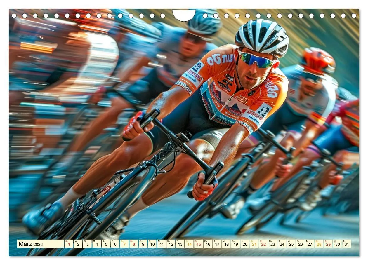 Bild: 9783457346846 | Radrennen - tolle Momente (Wandkalender 2026 DIN A4 quer), CALVENDO...