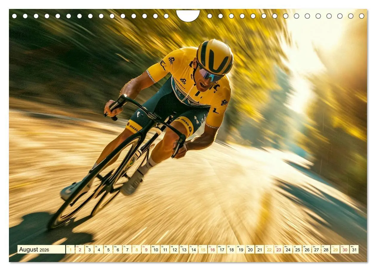 Bild: 9783457346846 | Radrennen - tolle Momente (Wandkalender 2026 DIN A4 quer), CALVENDO...