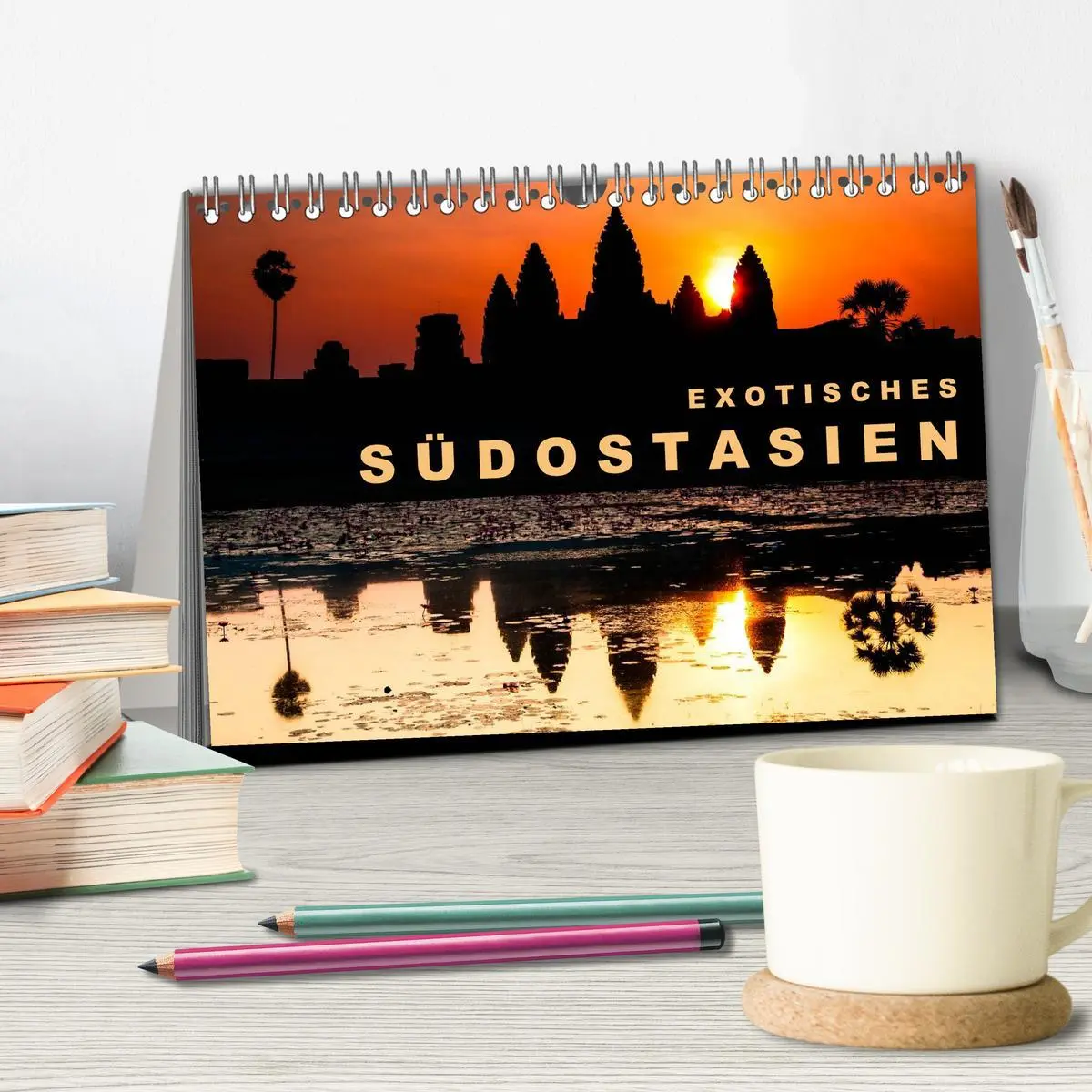 Bild: 9783516056846 | EXOTISCHES SÜDOSTASIEN (Tischkalender 2026 DIN A5 quer), CALVENDO...