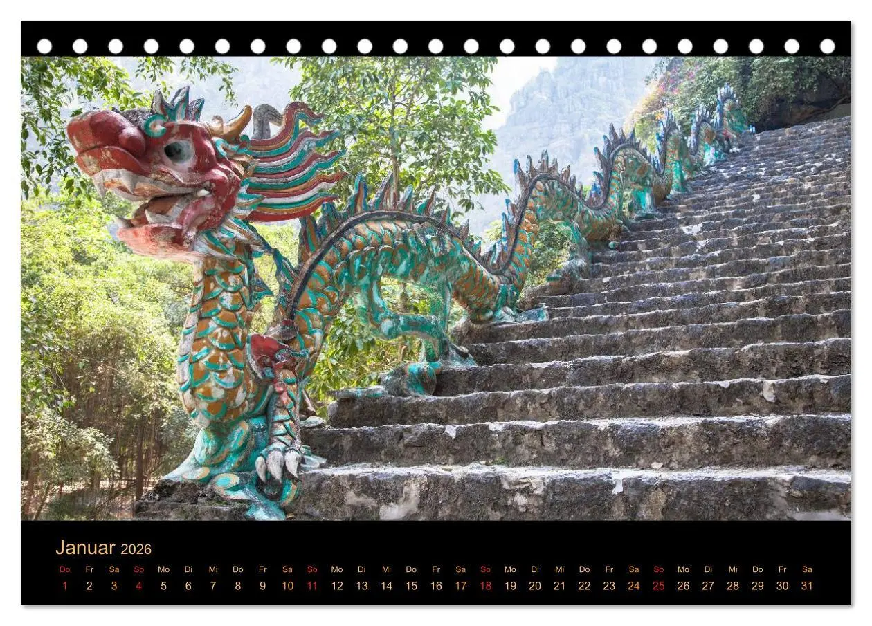 Bild: 9783516056846 | EXOTISCHES SÜDOSTASIEN (Tischkalender 2026 DIN A5 quer), CALVENDO...