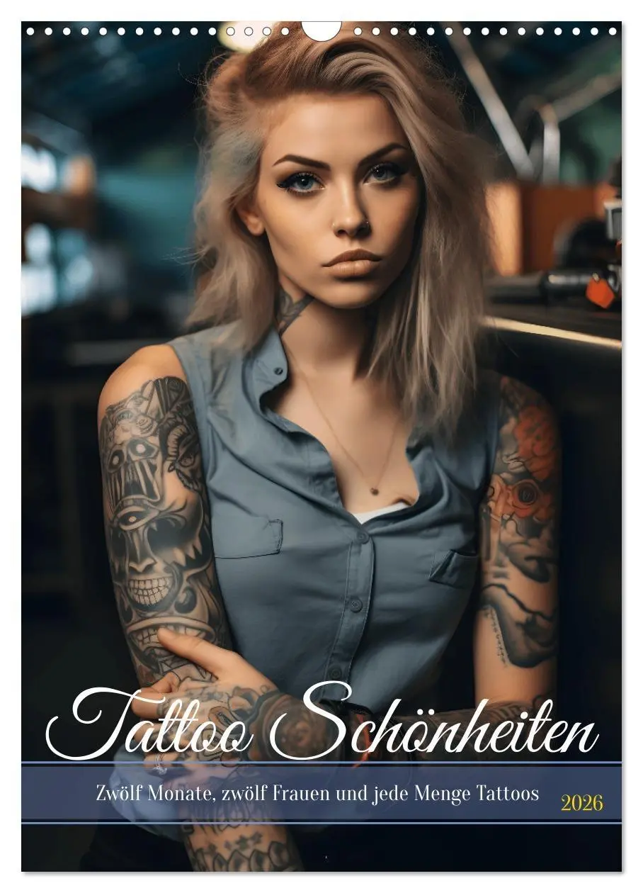 Cover: 9783516296846 | Tattoo Schönheiten - zwölf Monate, zwölf Frauen und jede Menge...