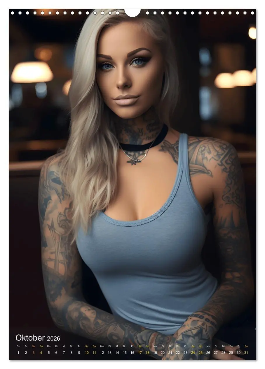 Bild: 9783516296846 | Tattoo Schönheiten - zwölf Monate, zwölf Frauen und jede Menge...