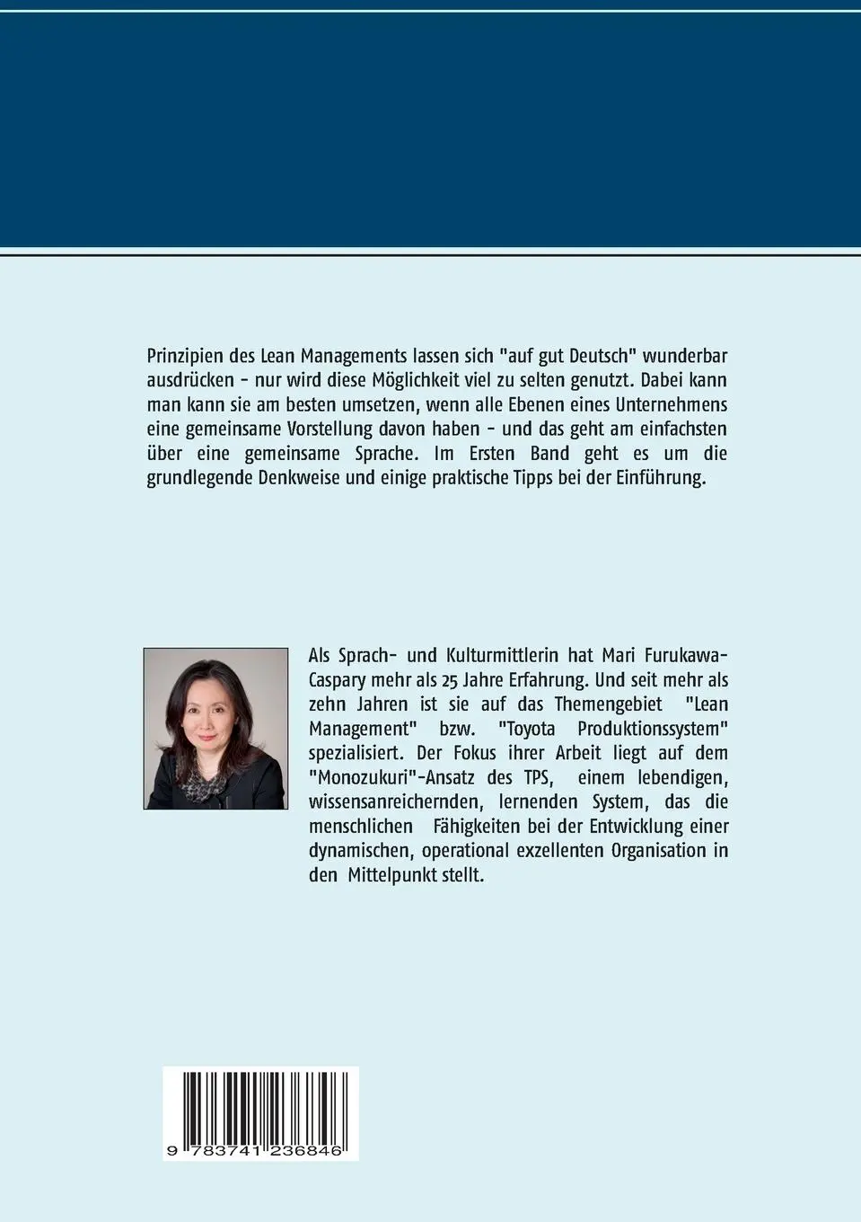 Rückseite: 9783741236846 | Lean auf gut Deutsch | Band 1 Einführung und Bestandsaufnahme | Buch
