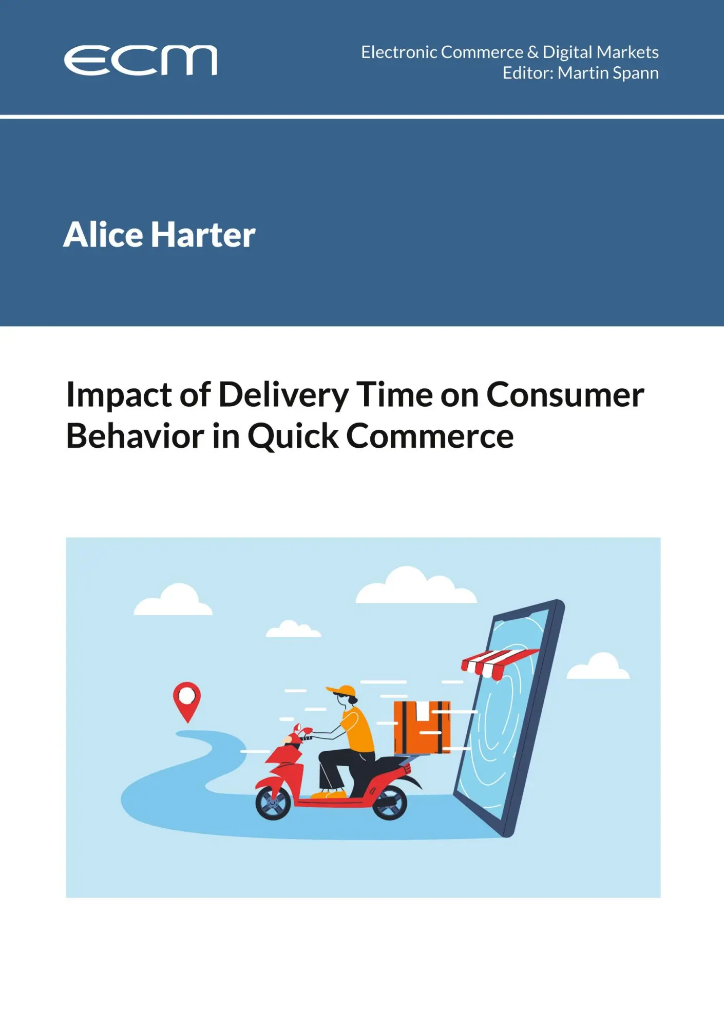 Cover: 9783758306846 | Impact of Delivery Time on Consumer Behavior in Quick Commerce | Buch