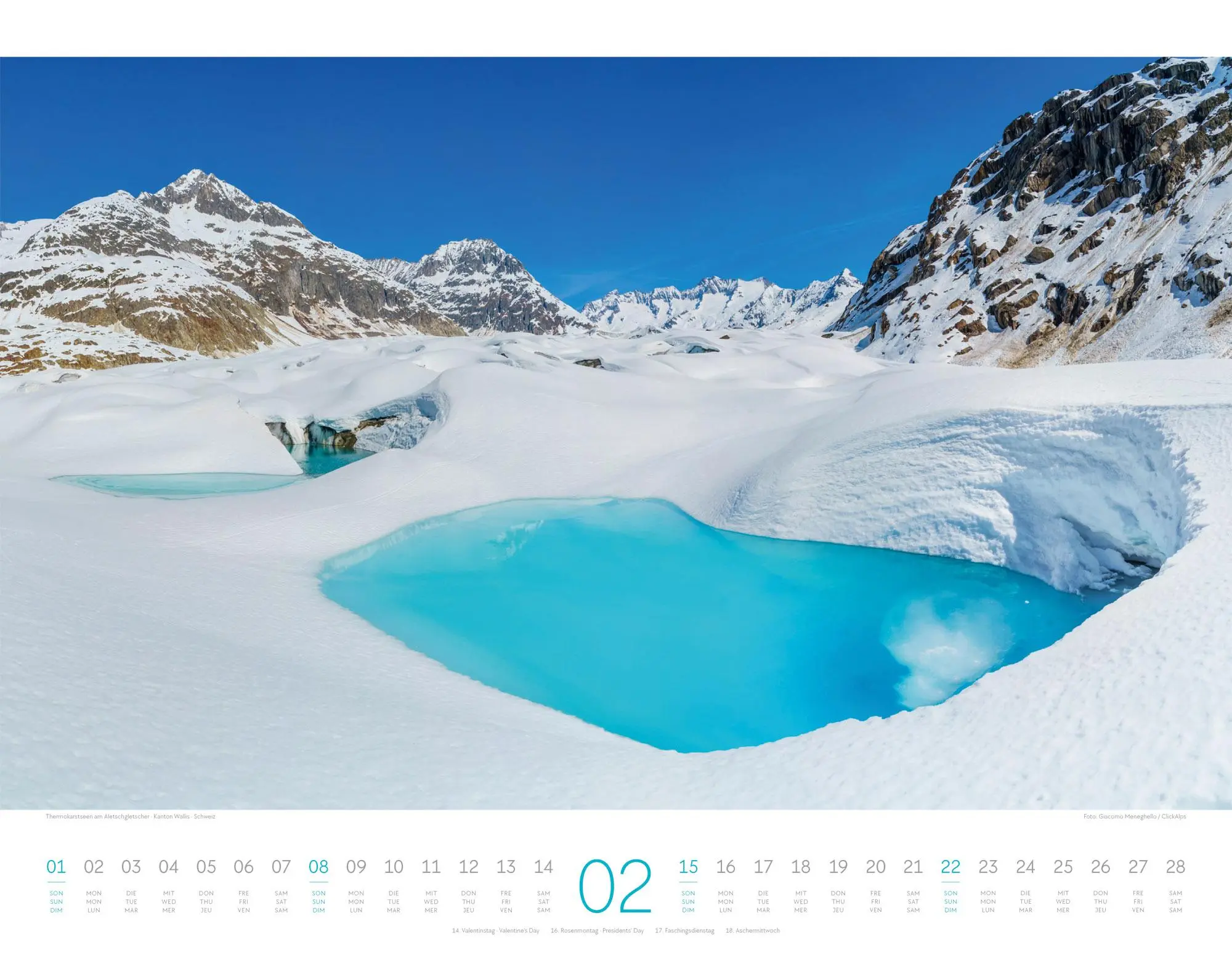 Bild: 9783838426846 | Naturparadies Alpen Kalender 2026 | Ackermann Kunstverlag GmbH | 14 S.