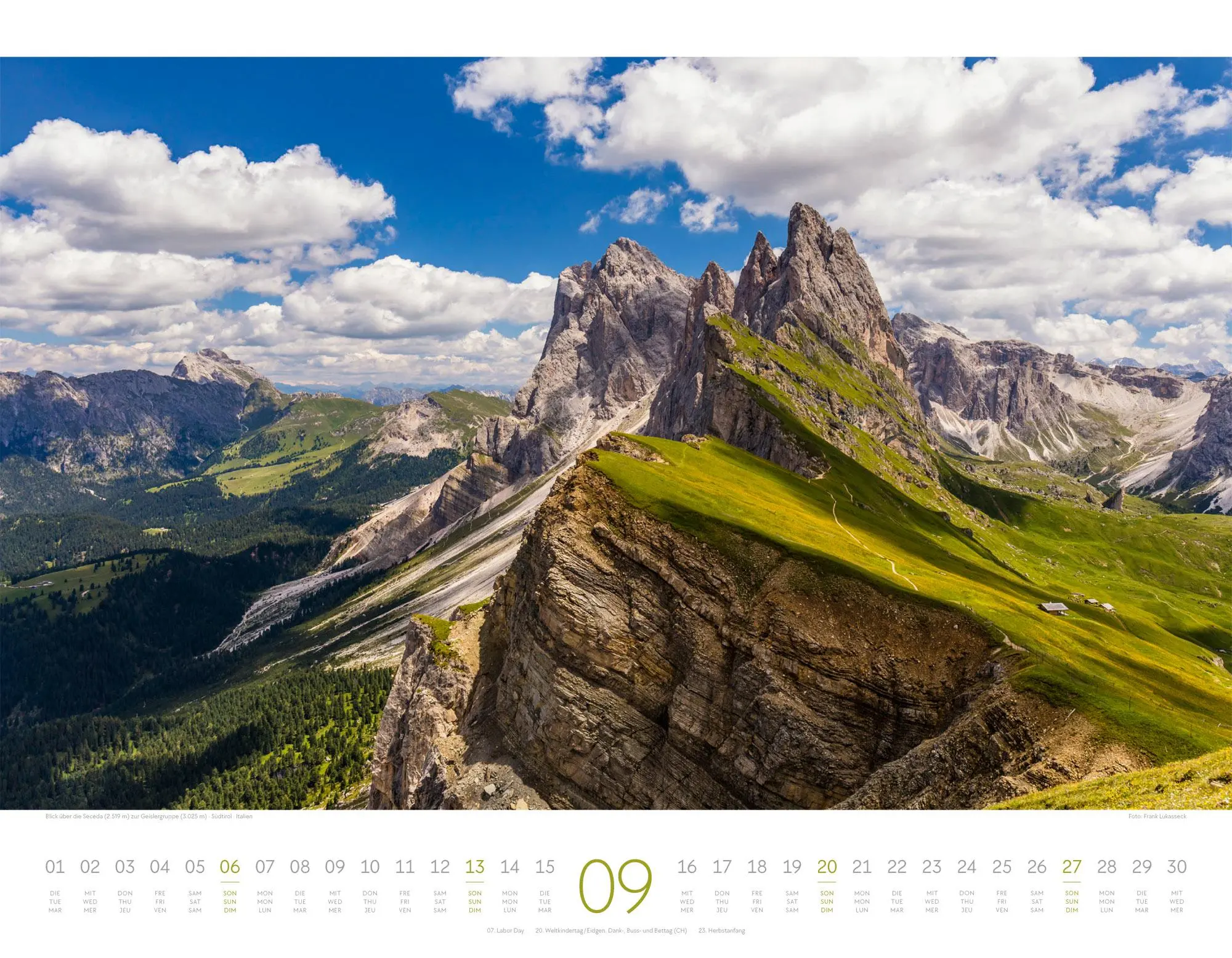 Bild: 9783838426846 | Naturparadies Alpen Kalender 2026 | Ackermann Kunstverlag GmbH | 14 S.
