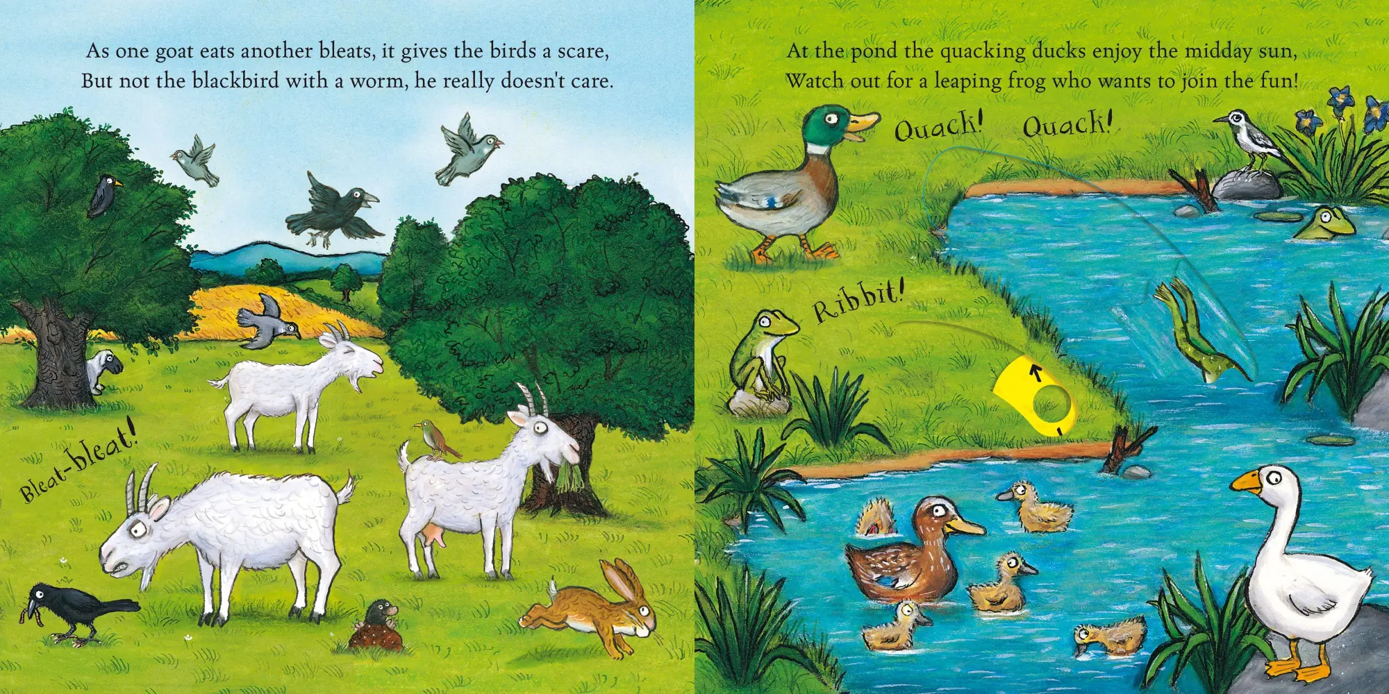 Bild: 9781509866946 | On the Farm | A Push, Pull, Slide Book | Campbell Books | Buch | 2018