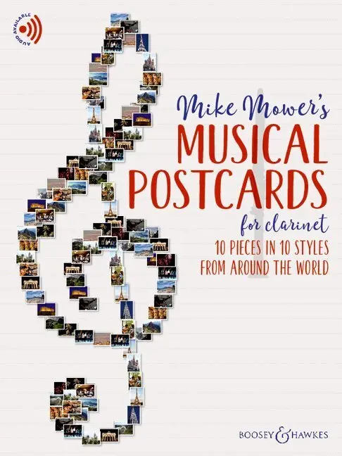 Cover: 9781784546946 | Musical Postcards for Clarinet | Mike Mower | 28 S. | 2023