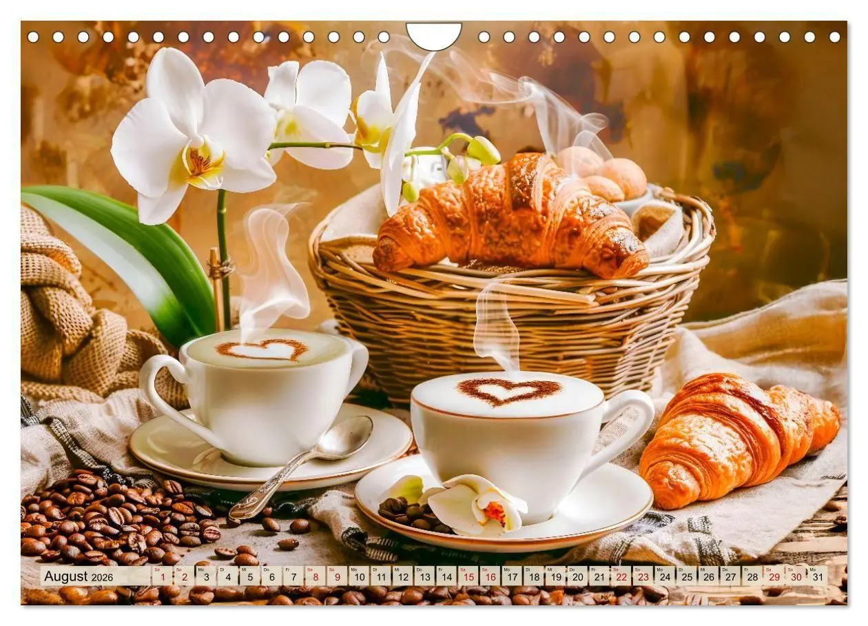 Bild: 9783516666946 | Cappuccino, Latte und mehr - Der große Kaffeekalender (Wandkalender...