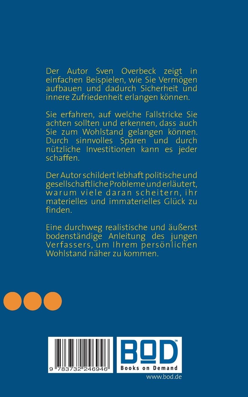 Rückseite: 9783732246946 | Wohlstandsrealismus | Sven Overbeck | Taschenbuch | 128 S. | Deutsch