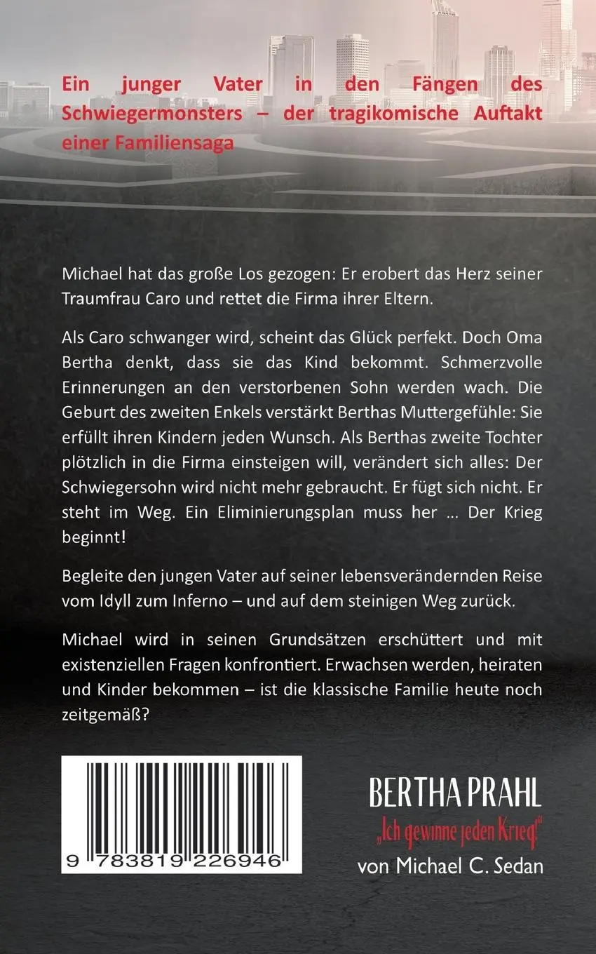 Rückseite: 9783819226946 | Bertha prahl: "Ich gewinne jeden Krieg!" | Michael C. Sedan | Buch