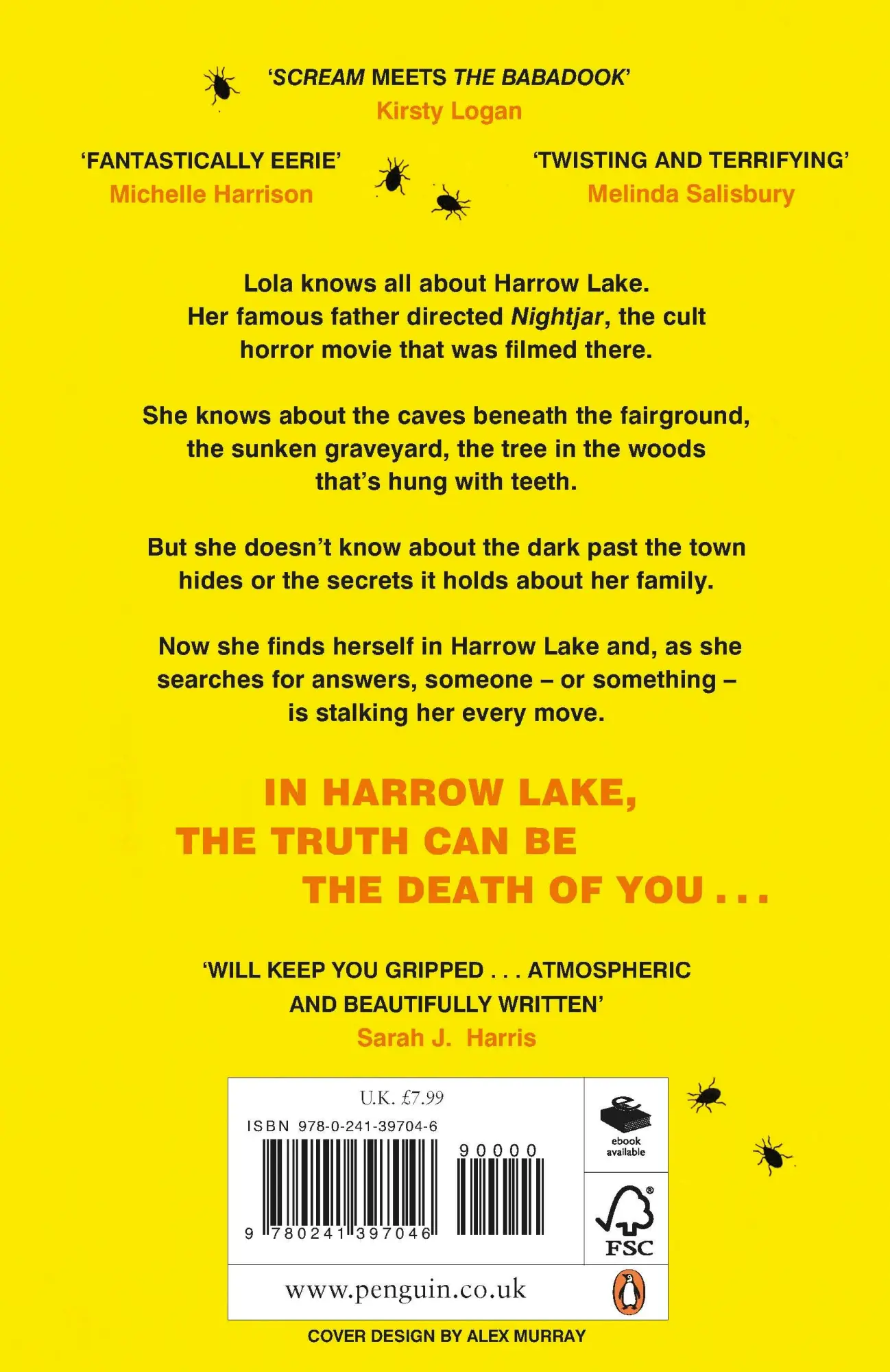 Rückseite: 9780241397046 | Harrow Lake | Kat Ellis | Taschenbuch | 312 S. | Englisch | 2020
