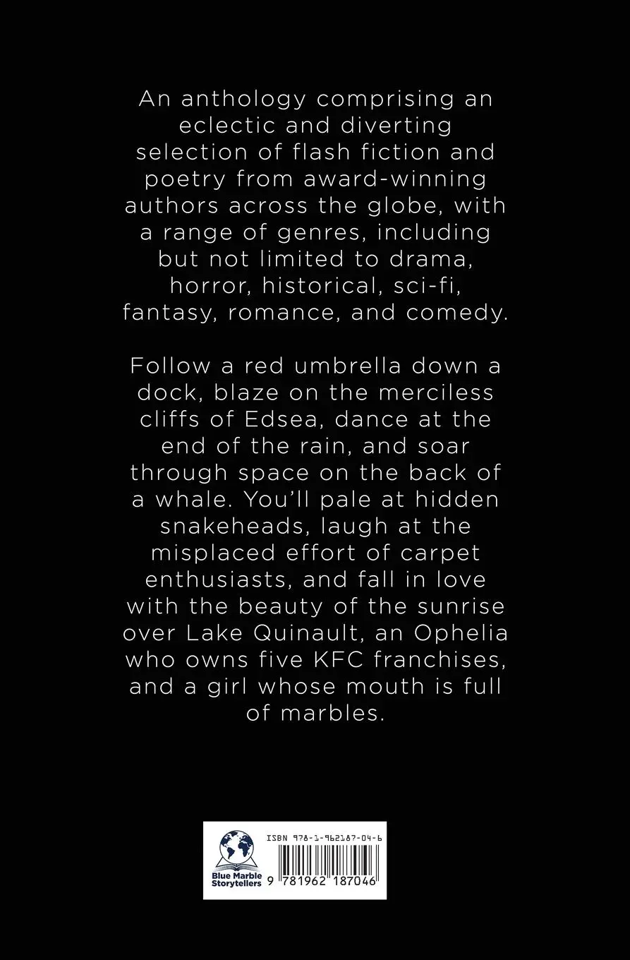 Rückseite: 9781962187046 | Marbles | An Anthology of Micro and Flash Fiction | Taschenbuch | 2024