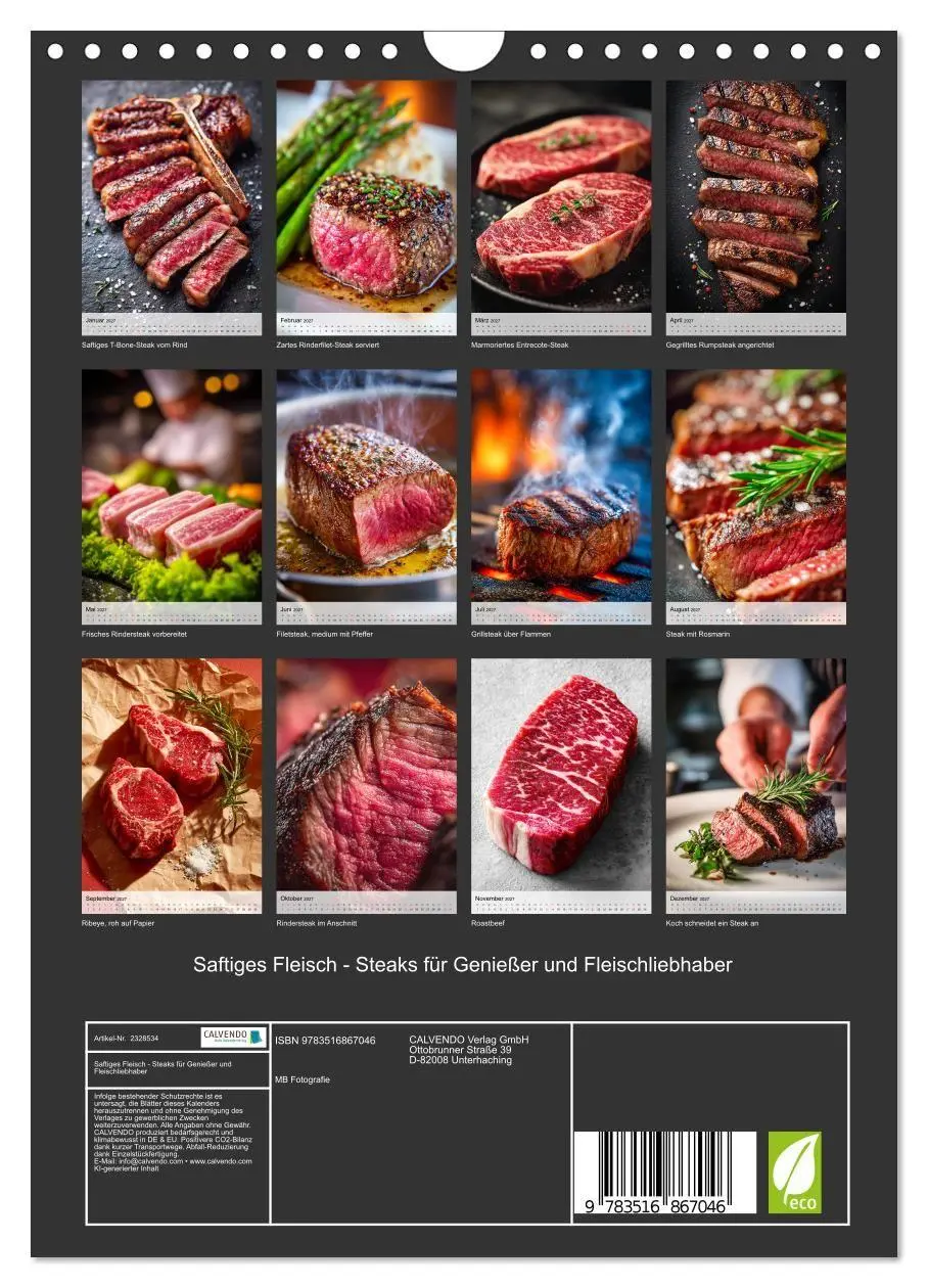 Bild: 9783516867046 | Saftiges Fleisch - Steaks für Genießer und Fleischliebhaber...