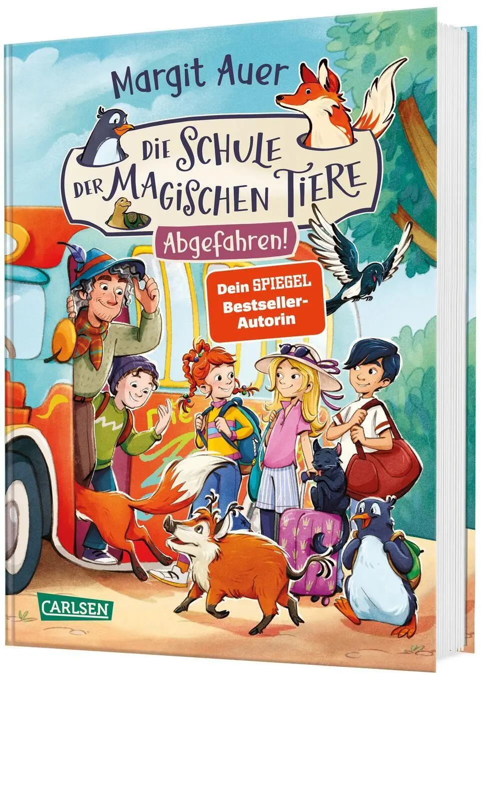 Cover: 9783551657046 | Die Schule der magischen Tiere Neuausgabe 4: Abgefahren! | Margit Auer