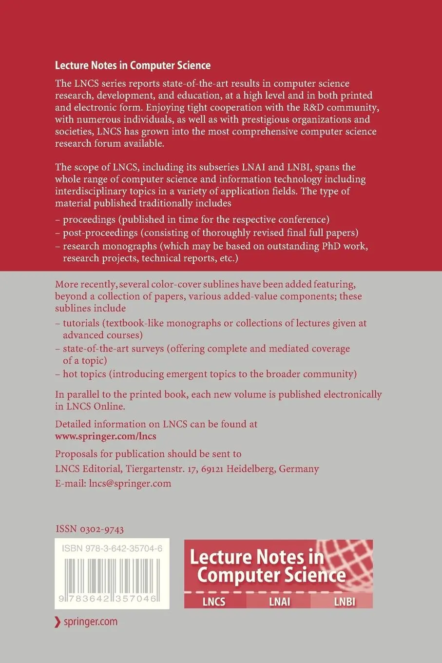 Rückseite: 9783642357046 | Unifying Theories of Programming | Burkhard Wolff (u. a.) | Buch
