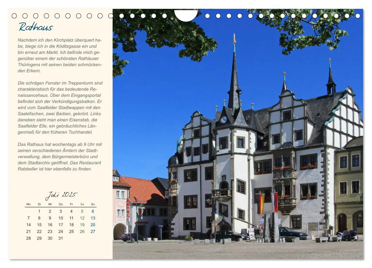 Bild: 9783435367146 | Saalfeld an der Saale ¿ mein Streifzug durch die historische...