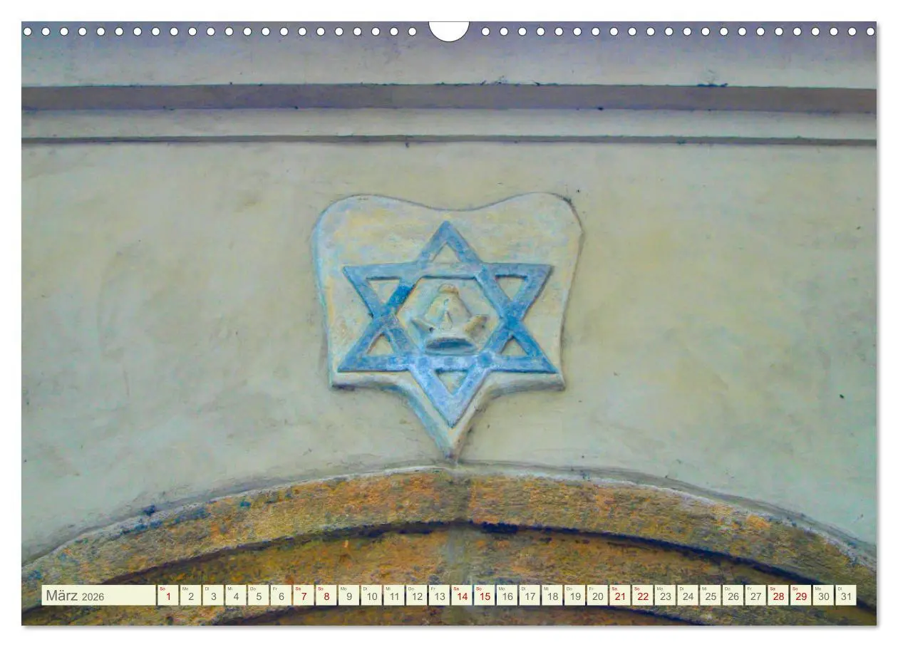 Bild: 9783457527146 | Prag. Jüdischer Friedhof und Synagogen (Wandkalender 2026 DIN A3...