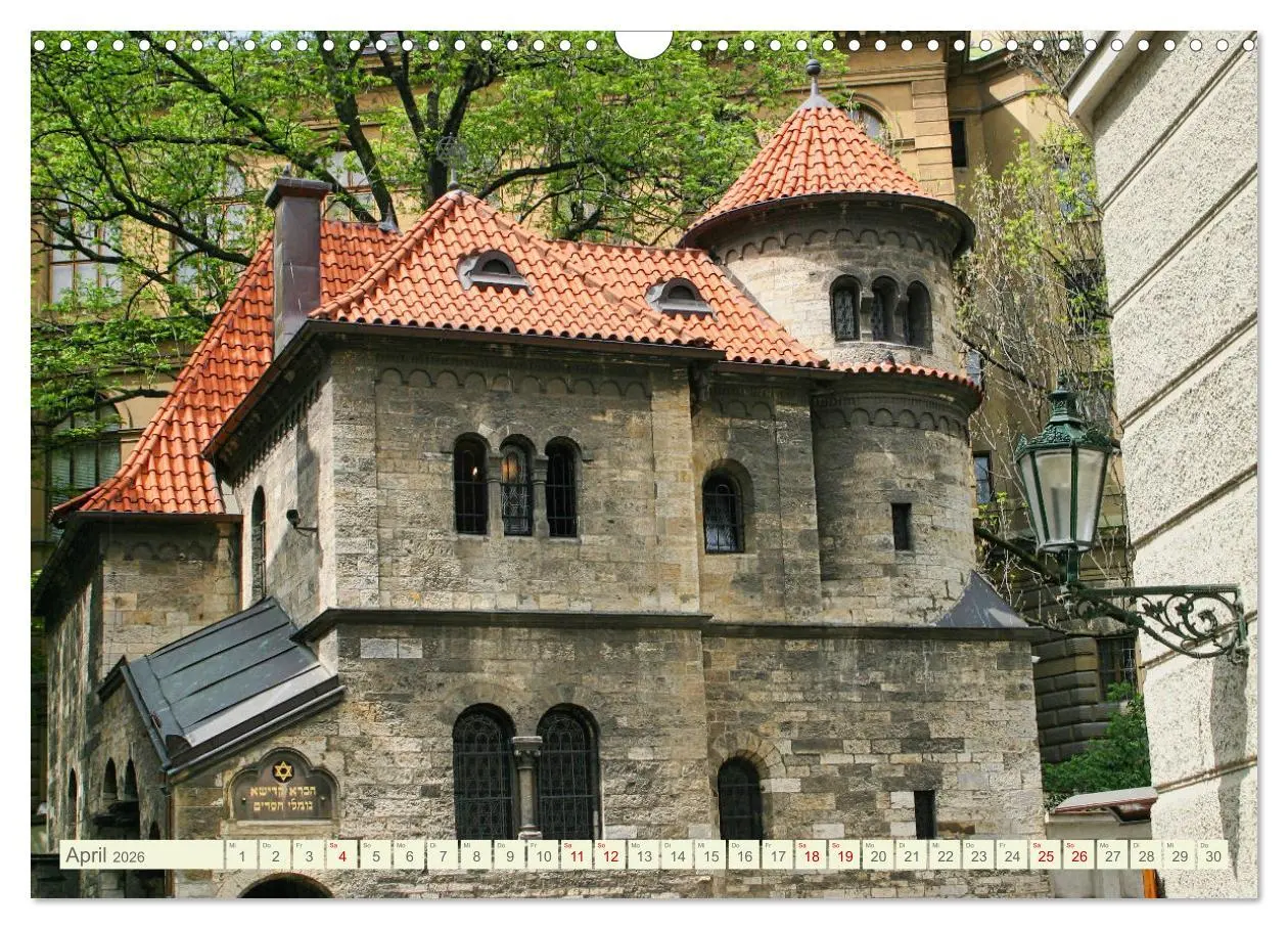 Bild: 9783457527146 | Prag. Jüdischer Friedhof und Synagogen (Wandkalender 2026 DIN A3...