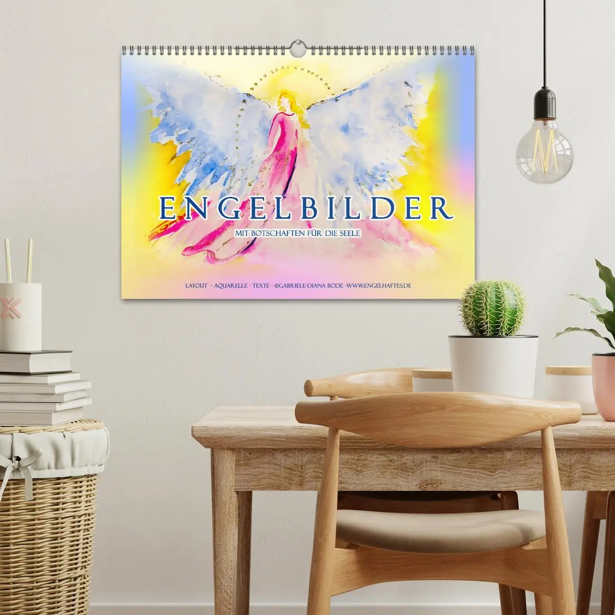 Bild: 9783457837146 | Engelbilder mit Botschaften für die Seele (Wandkalender 2026 DIN A3...