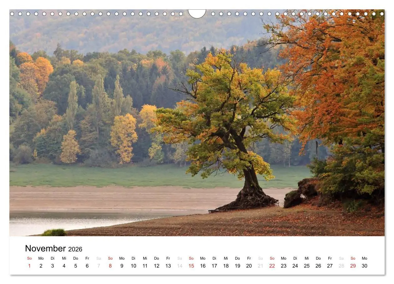 Bild: 9783516167146 | Mein Edersee 2026 (Wandkalender 2026 DIN A3 quer), CALVENDO...