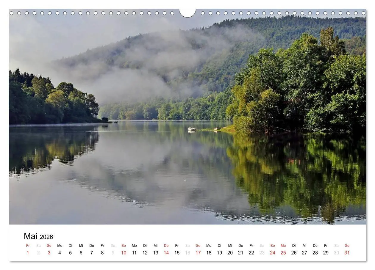 Bild: 9783516167146 | Mein Edersee 2026 (Wandkalender 2026 DIN A3 quer), CALVENDO...