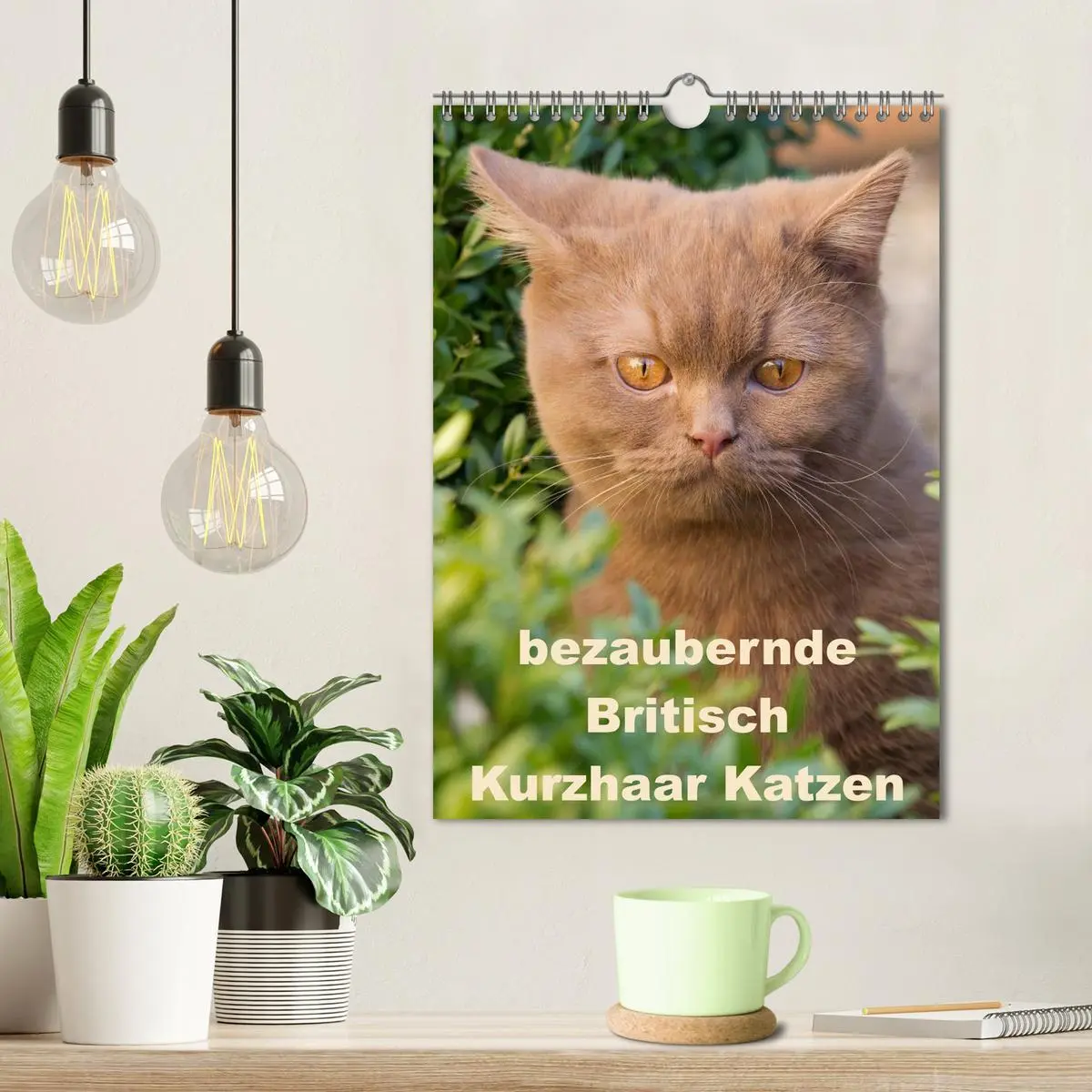 Bild: 9783516477146 | bezaubernde Britisch Kurzhaar Katzen (Wandkalender 2026 DIN A4...