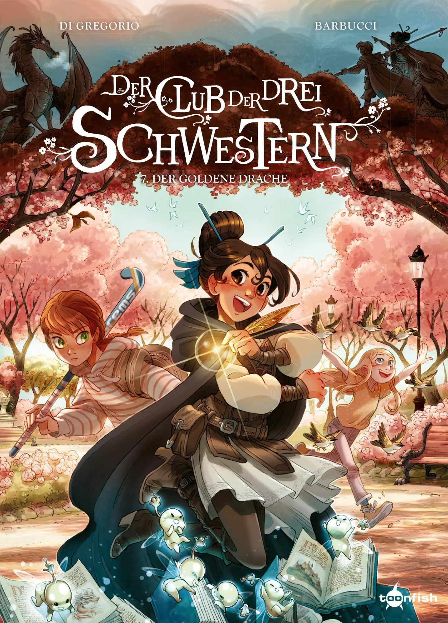 Cover: 9783967927146 | Der Club der drei Schwestern. Band 7 | Der goldene Drache | Gregorio