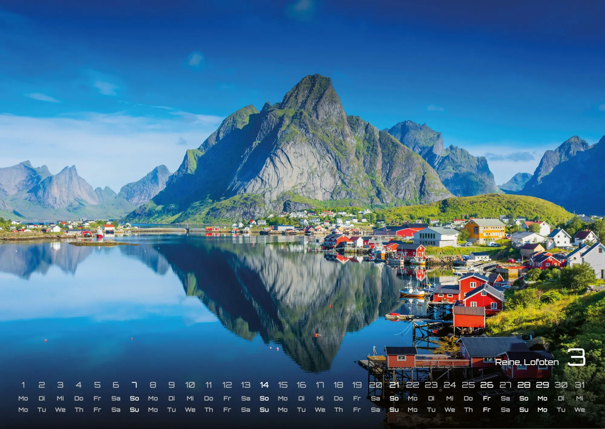 Bild: 9783986737146 | Norwegen - Im Land der Fjorde - 2027 - Kalender DIN A3 | GP-Fever. de