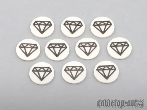 Cover: 704270727246 | Marker - Diamond/Treasure V1 (10) | Tabletop-Art | EAN 704270727246