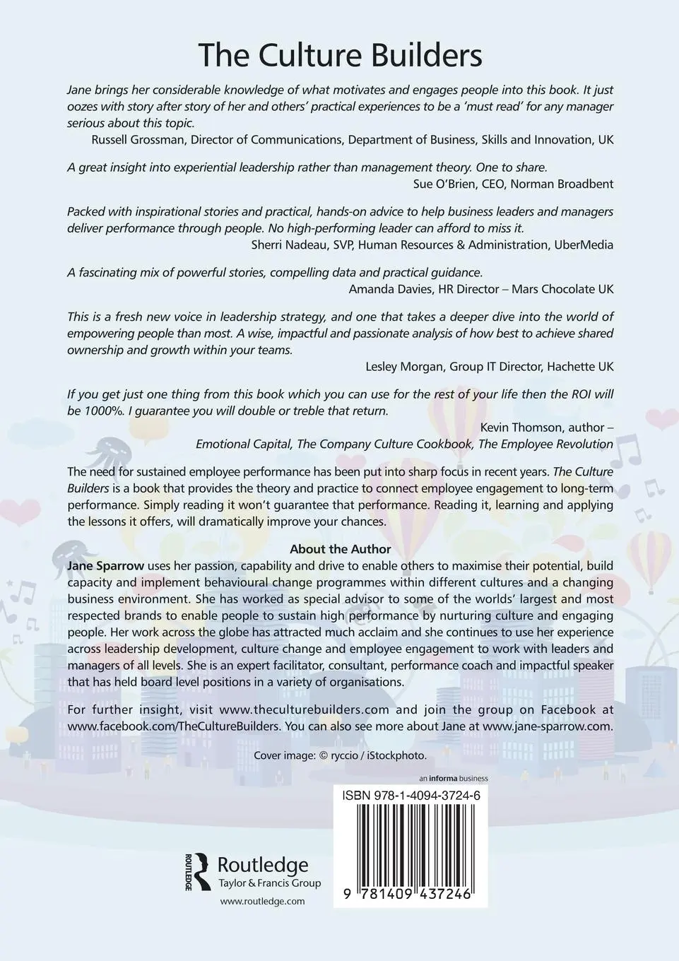Rückseite: 9781409437246 | The Culture Builders | Leadership Strategies for Employee Performance