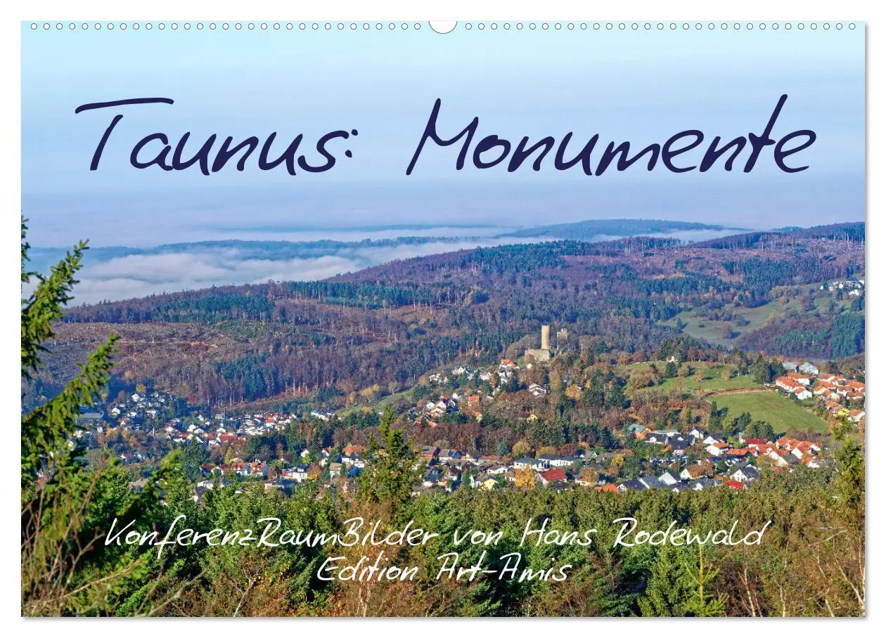 Cover: 9783457377246 | Taunus: Monumente (Wandkalender 2026 DIN A2 quer), CALVENDO...