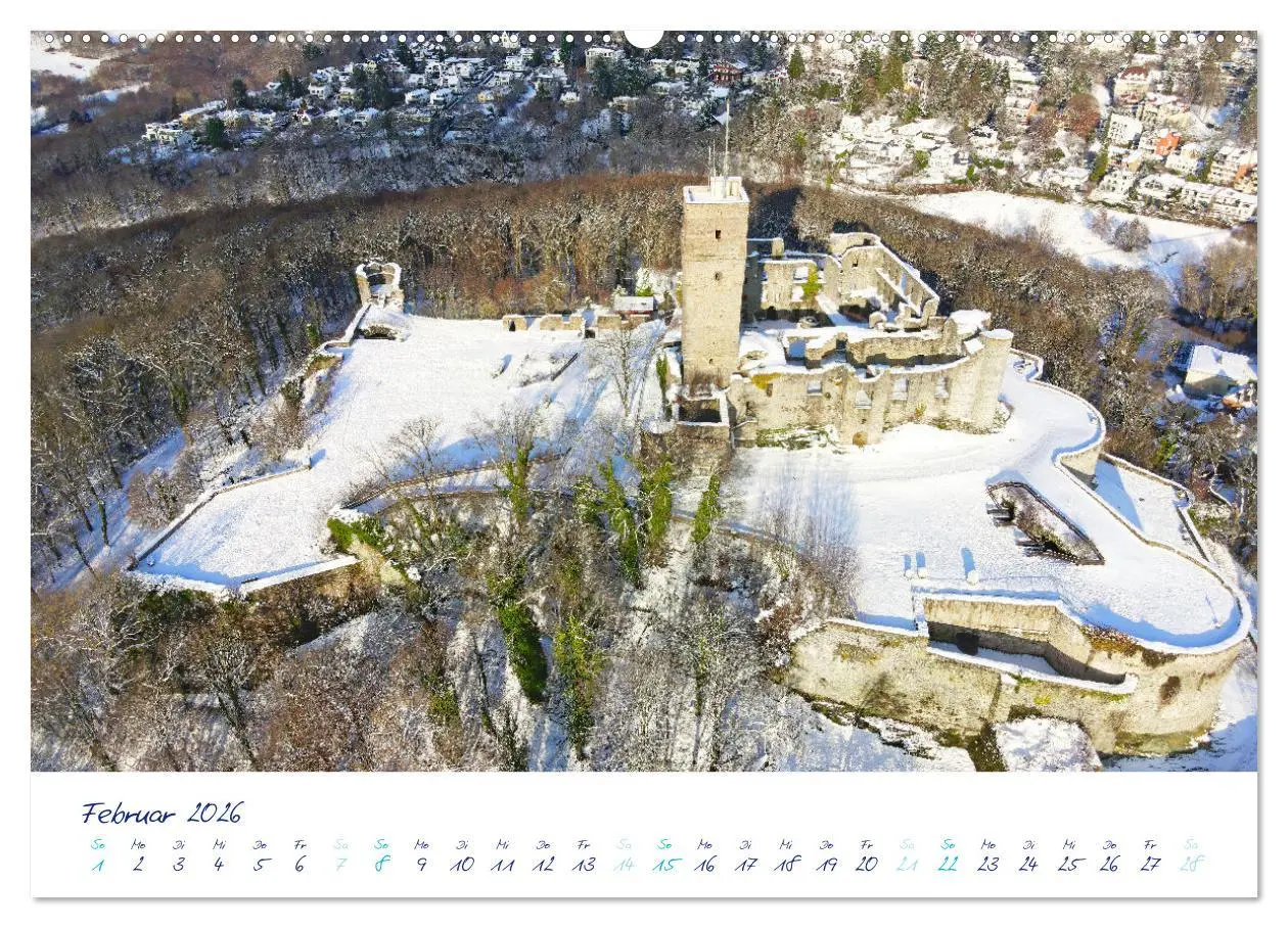 Bild: 9783457377246 | Taunus: Monumente (Wandkalender 2026 DIN A2 quer), CALVENDO...
