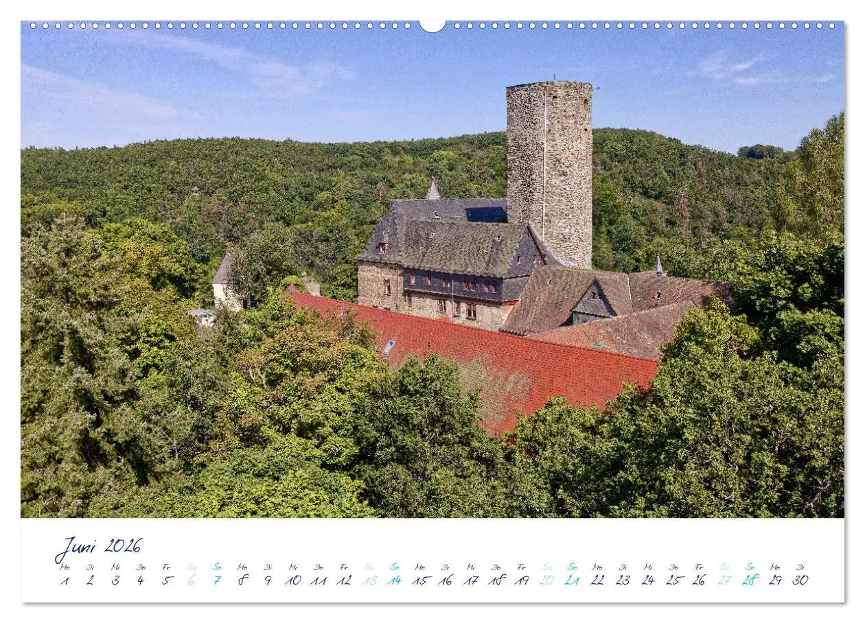 Bild: 9783457377246 | Taunus: Monumente (Wandkalender 2026 DIN A2 quer), CALVENDO...