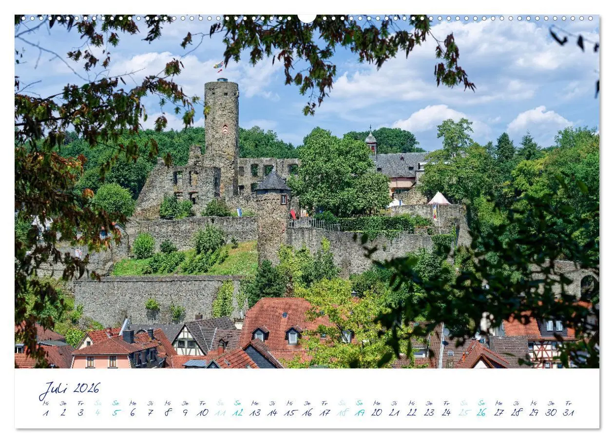 Bild: 9783457377246 | Taunus: Monumente (Wandkalender 2026 DIN A2 quer), CALVENDO...