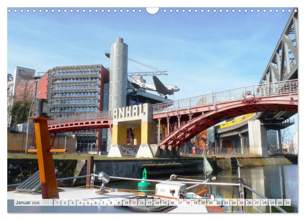 Bild: 9783457757246 | Bootstouren in und um Berlin (Wandkalender 2026 DIN A3 quer),...