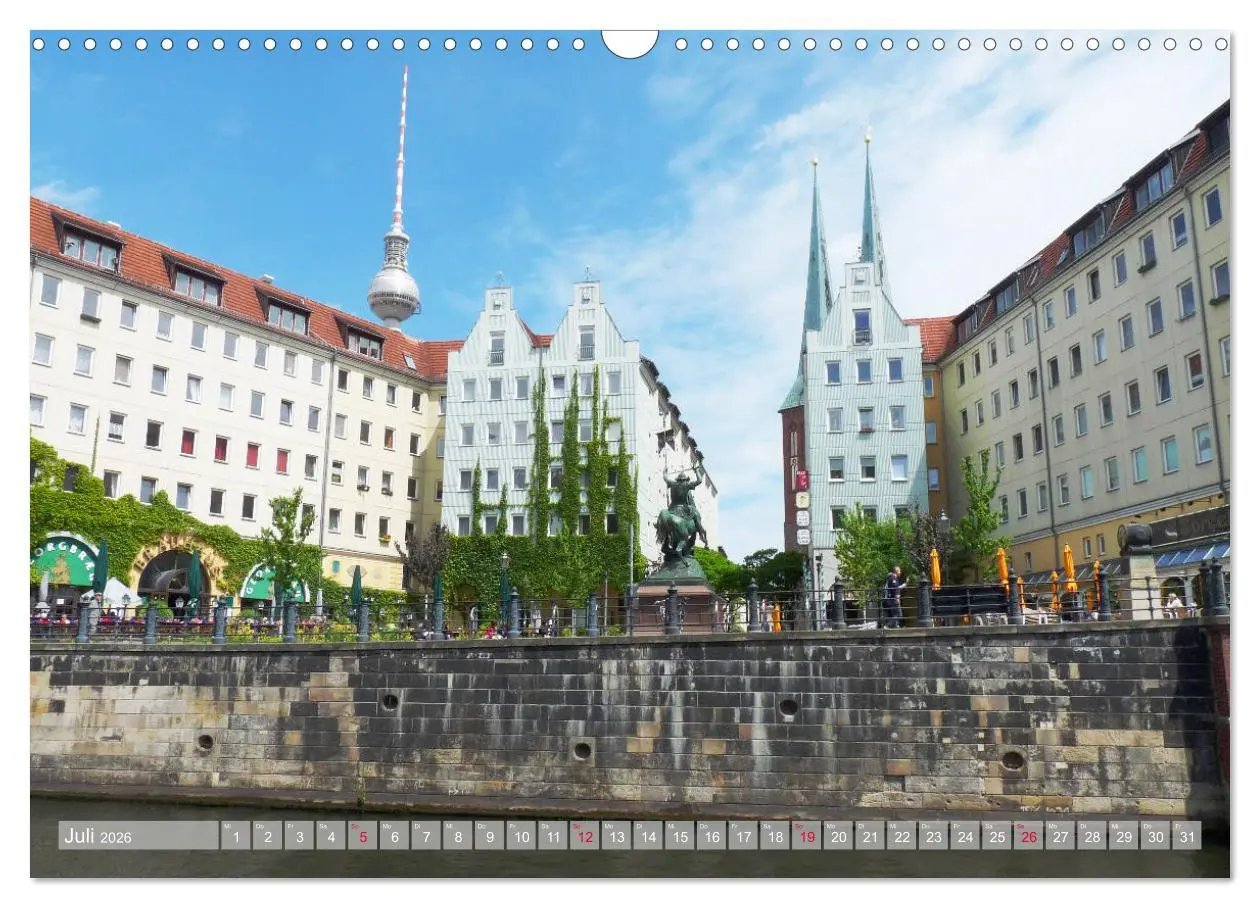 Bild: 9783457757246 | Bootstouren in und um Berlin (Wandkalender 2026 DIN A3 quer),...