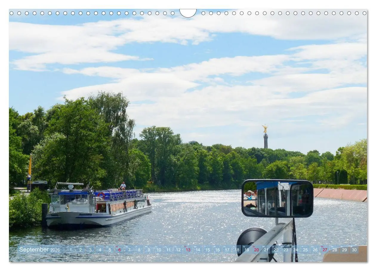 Bild: 9783457757246 | Bootstouren in und um Berlin (Wandkalender 2026 DIN A3 quer),...