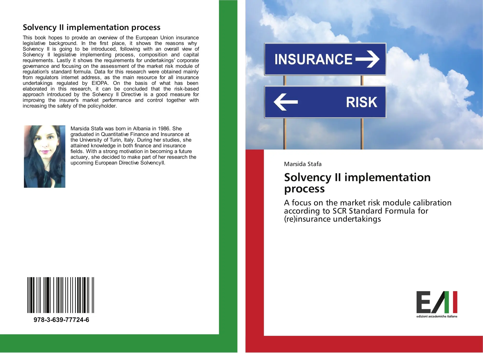 Cover: 9783639777246 | Solvency II implementation process | Marsida Stafa | Taschenbuch