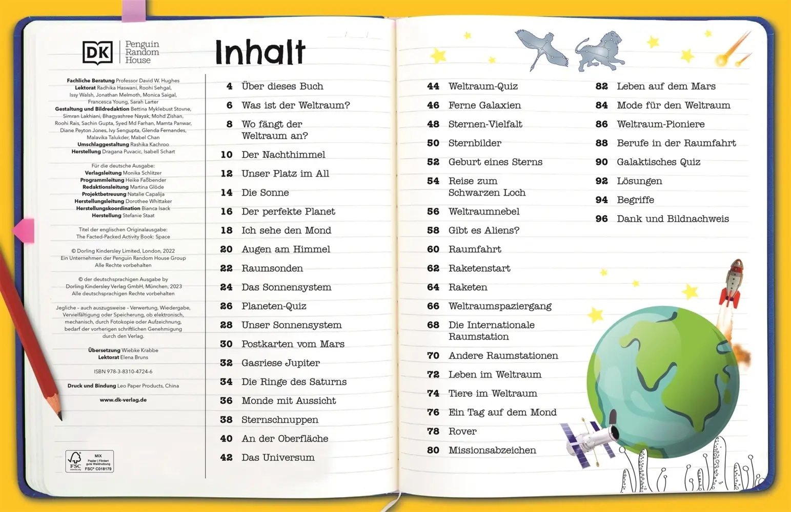 Bild: 9783831047246 | Mein Mitmach-Wissens-Kick. Weltall | DK Verlag - Kids | Taschenbuch
