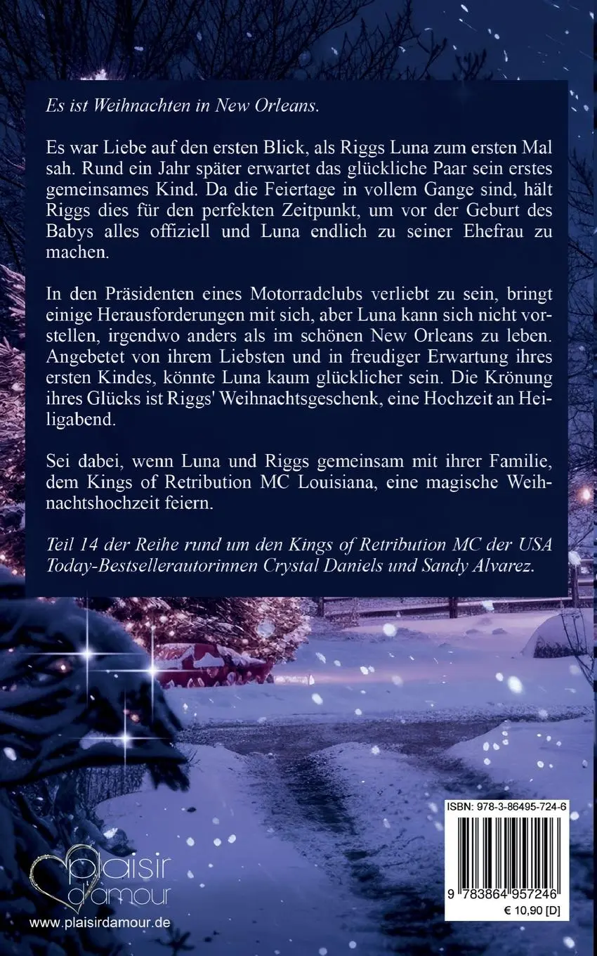 Rückseite: 9783864957246 | Kings of Retribution MC: Bayou Christmas (Louisiana Chapter) | Buch