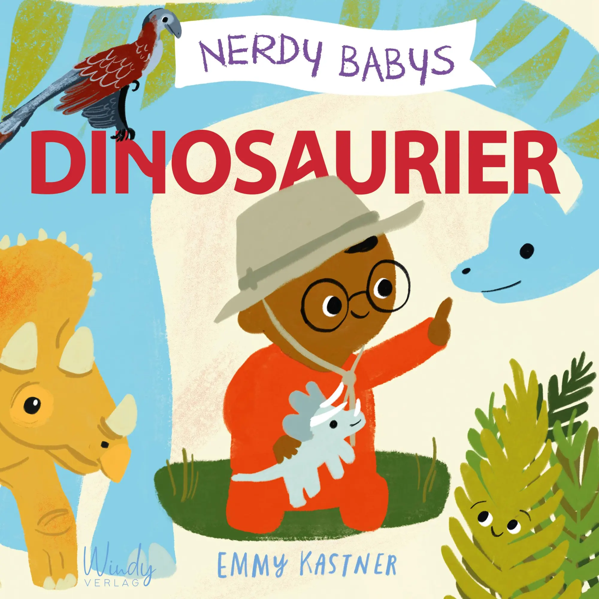 Cover: 9783948417246 | Nerdy Babys 3 - Dinosaurier | Emmy Kastner | Buch | Nerdy Babys | 2022