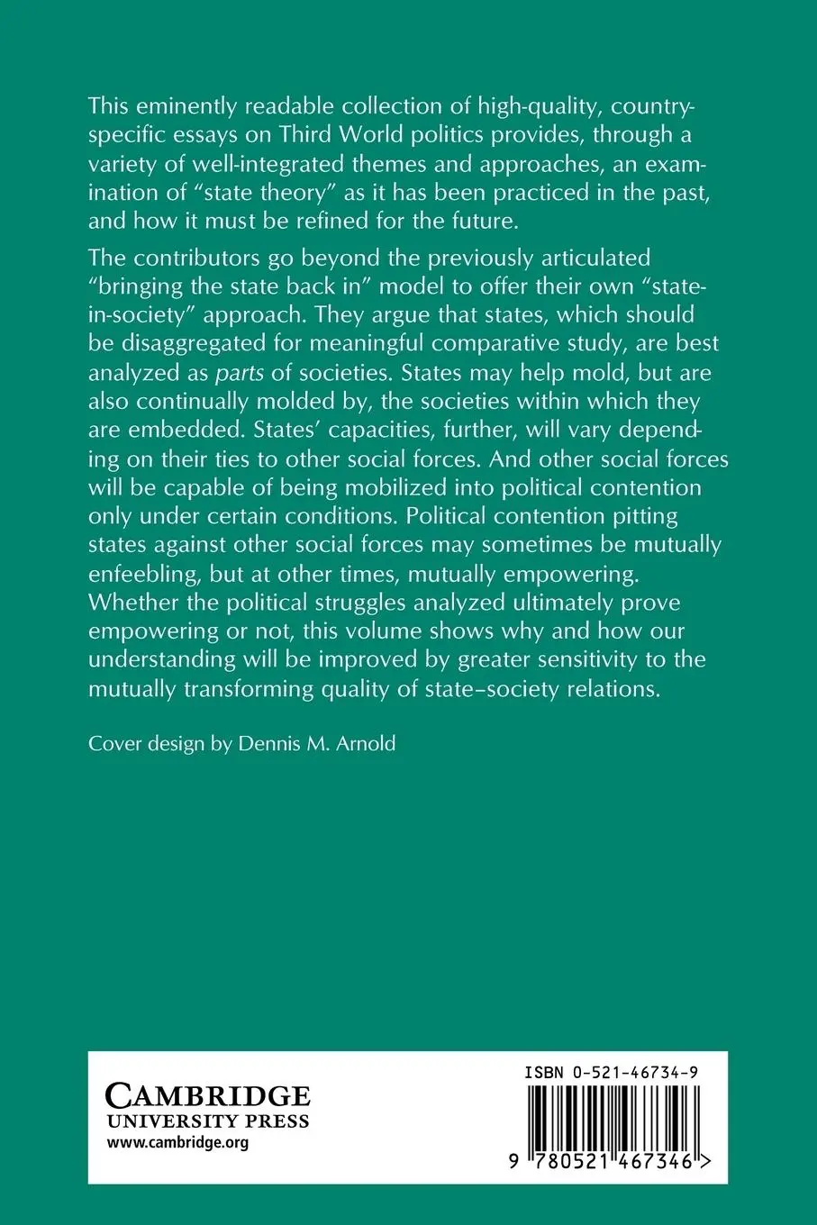 Rückseite: 9780521467346 | State Power and Social Forces | Joel S. Migdal (u. a.) | Taschenbuch