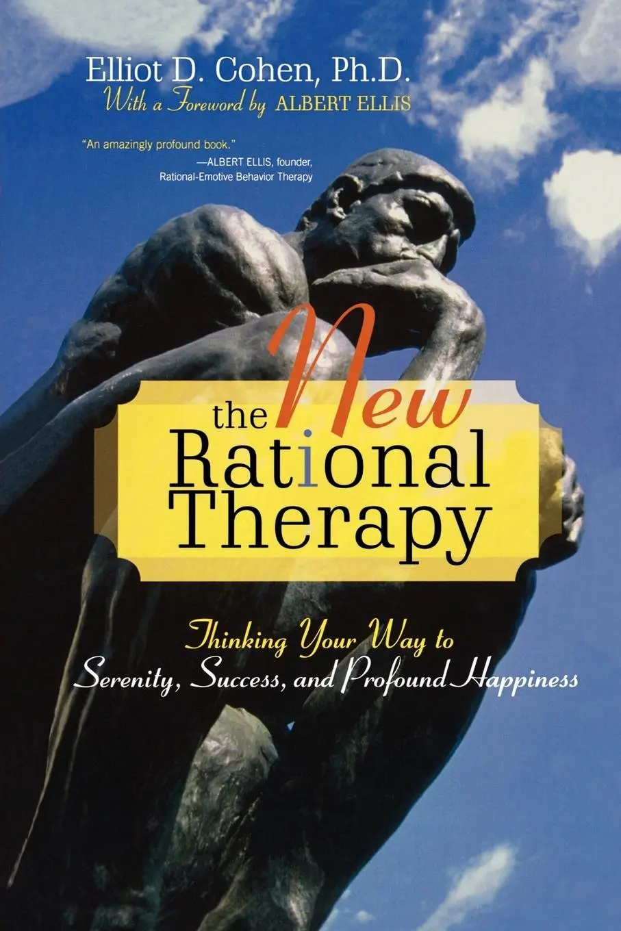 Cover: 9780742547346 | The New Rational Therapy | Elliot D. Cohen | Taschenbuch | Englisch