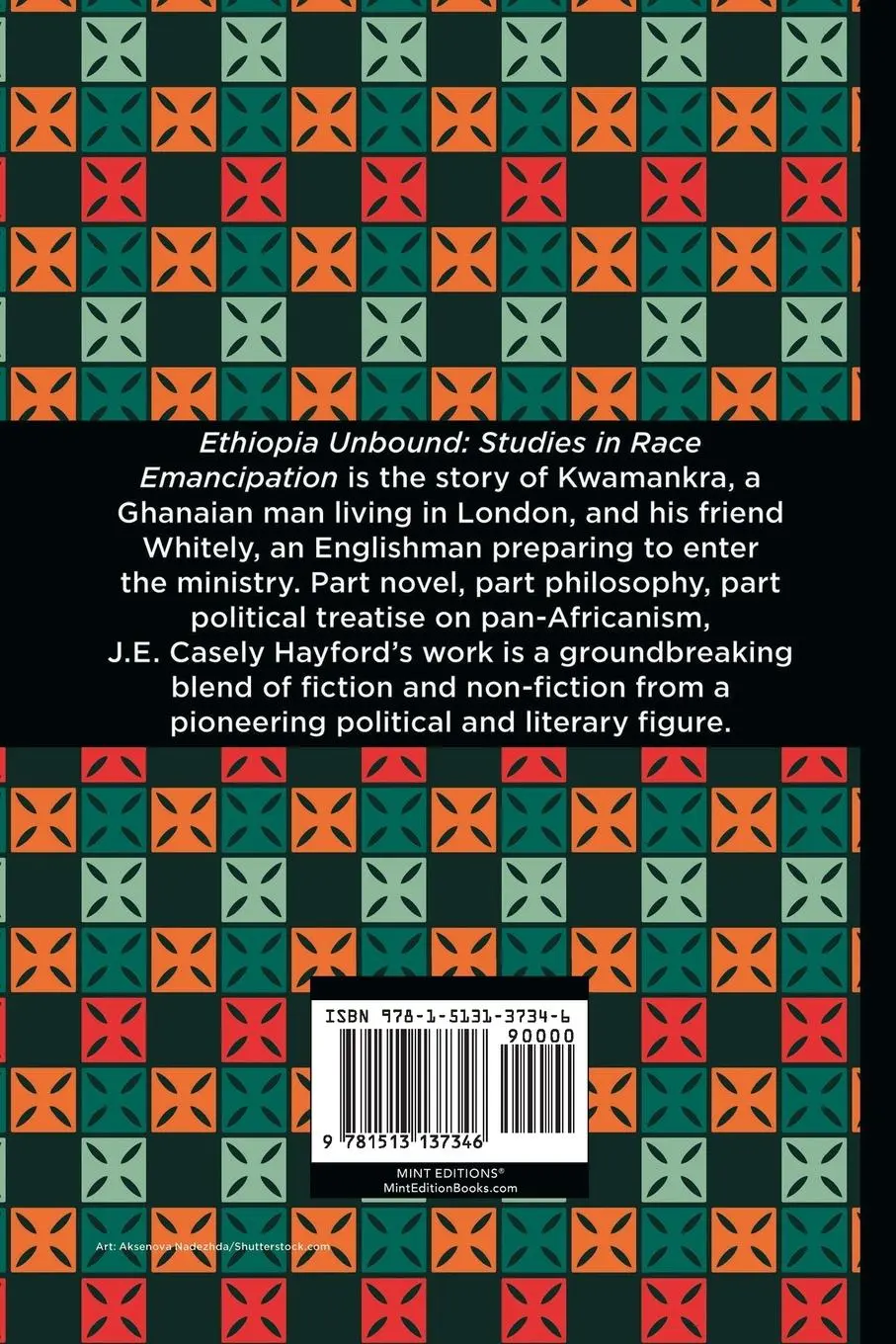 Rückseite: 9781513137346 | Ethiopia Unbound | Large Print Edition - Studies in Race Emancipation