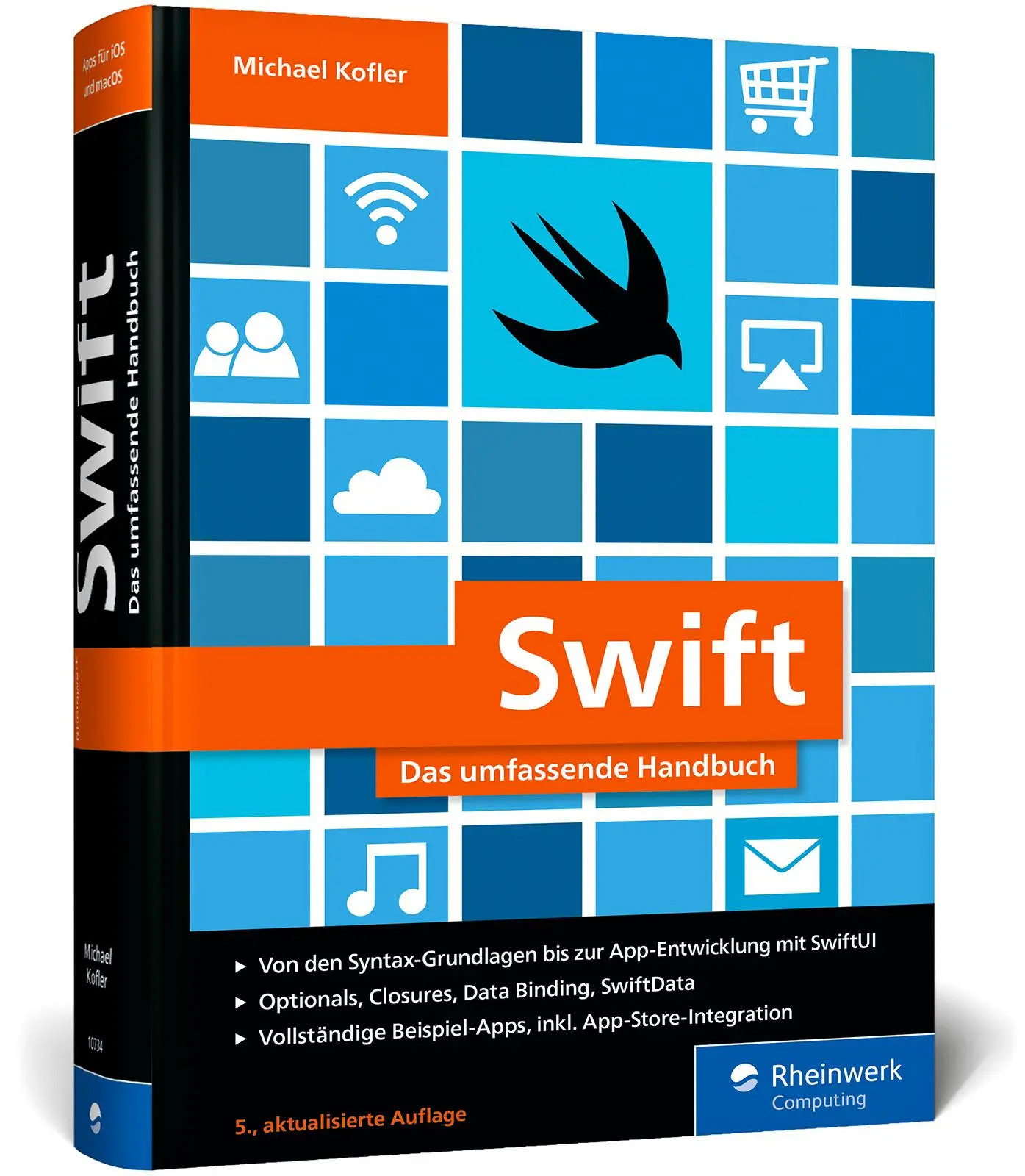 Cover: 9783367107346 | Swift | Michael Kofler | Buch | Rheinwerk Computing | 729 S. | Deutsch